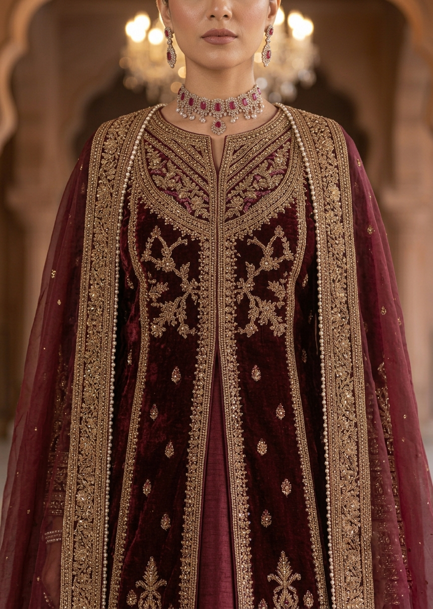 Regal-Bridal Peshwas Set