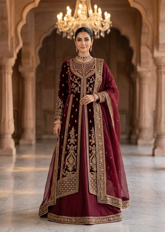 Regal-Bridal Peshwas Set
